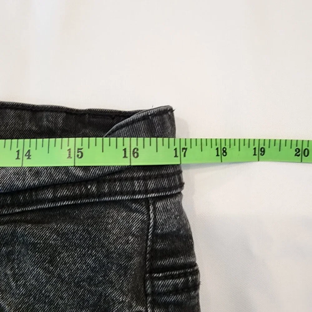 XRAY Jeans Mens 34x32 Black Straight Leg Denim Mid Rise 5 Pocket Streetwear